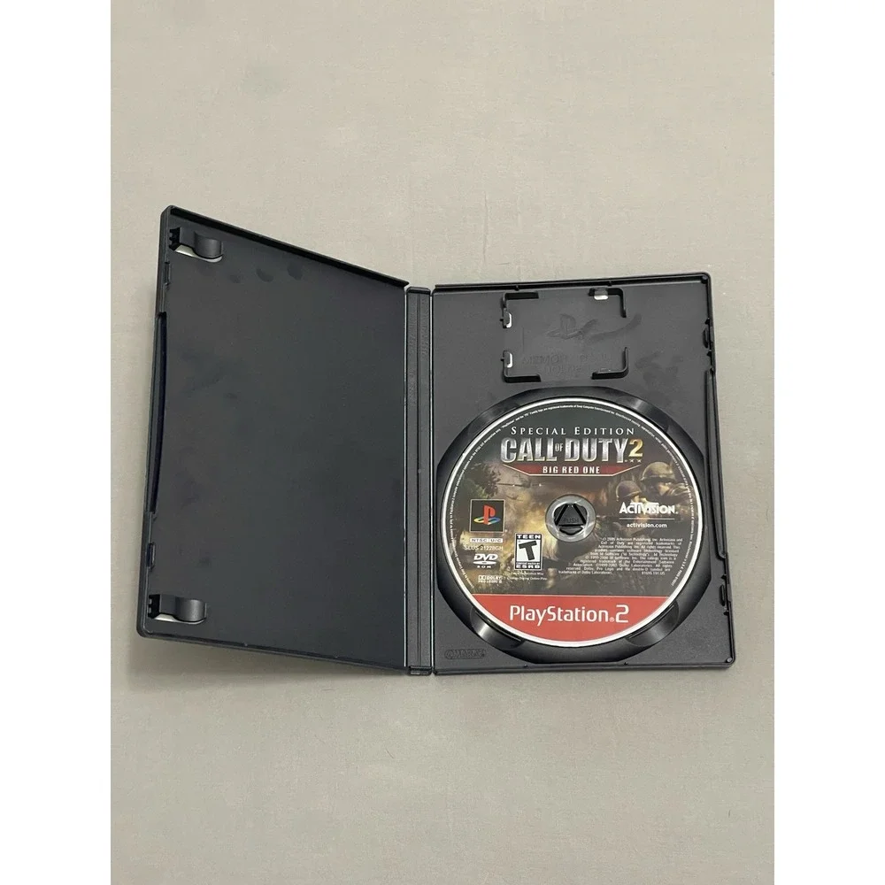 Call of Duty 2 Big Red One Special Edition Playstation 2 Game PS2 CIB Tested